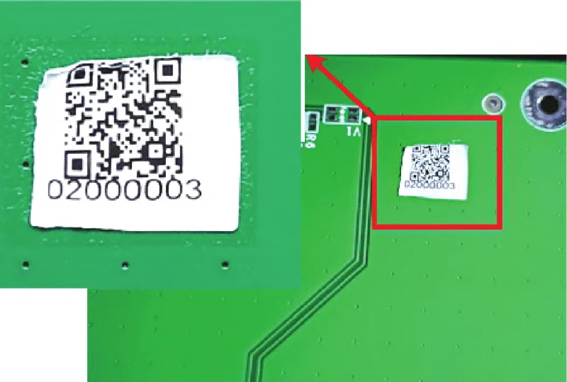 High-temperature defects of matte silver labels