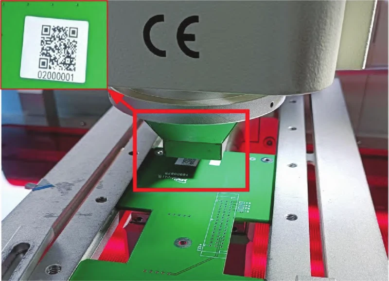 High-temperature resistance test of PI labels during rework